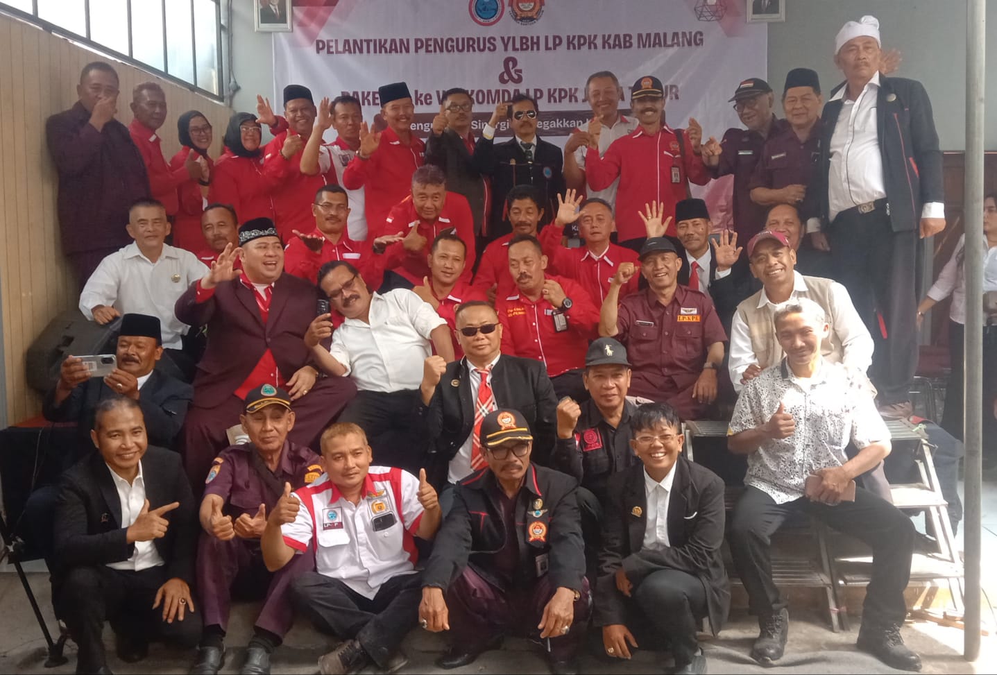 Pelantikan Pengurus YLBH LP-KPK Kabupaten Malang Berlangsung Khidmat, Dilanjutkan Rakerda VIII