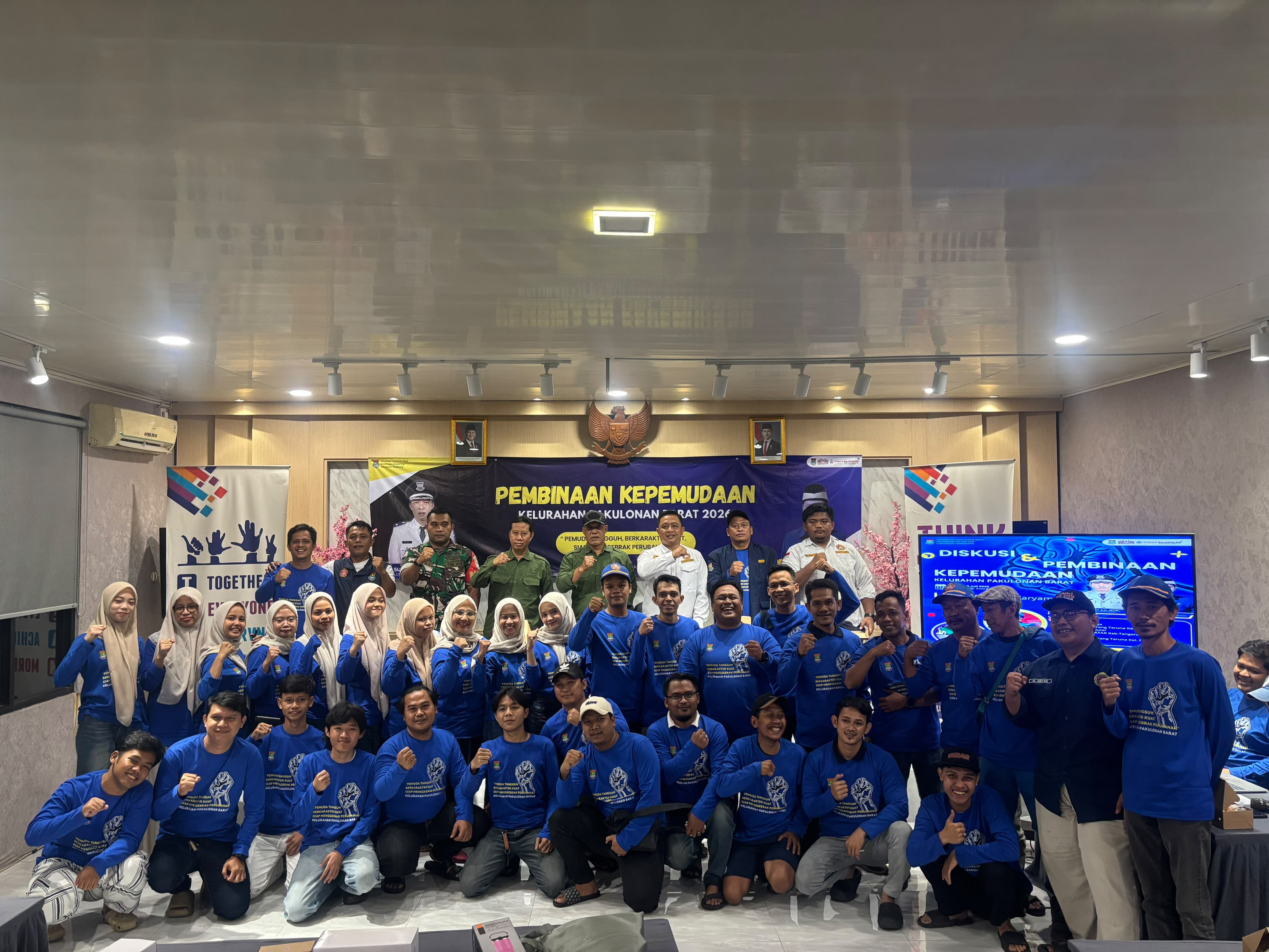 Pembinaan Pemuda Wujud Kehadiran Pemerintah, Karang Taruna Pakulonan Barat Gelar Diskusi Cerdas