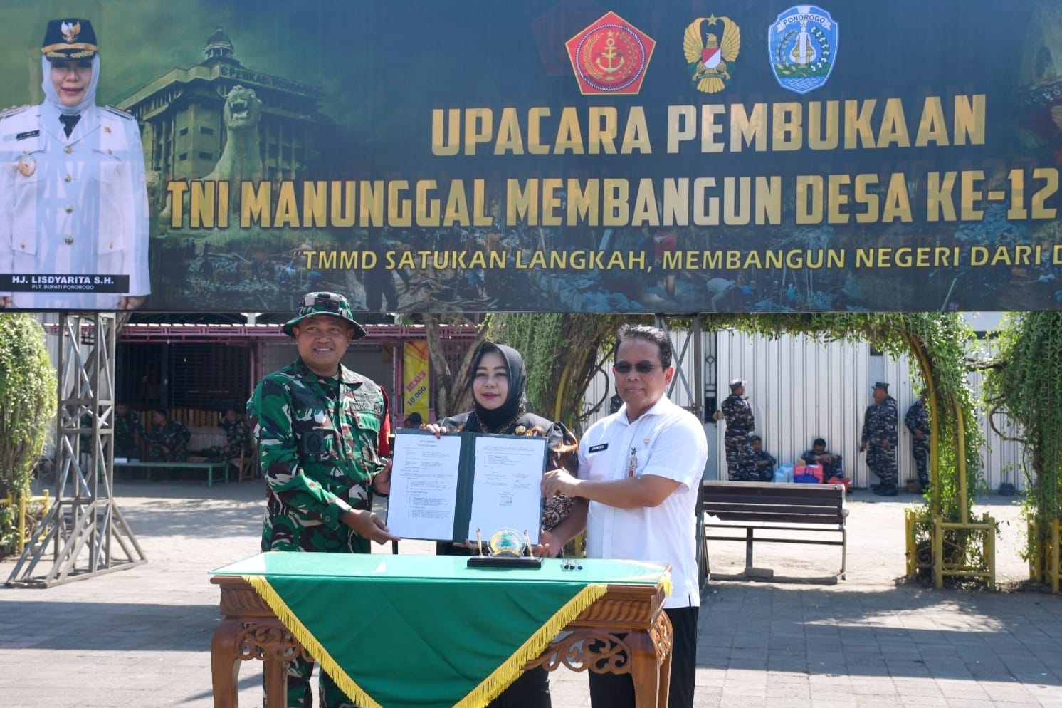 Pembukaan TMMD ke-129 Kodim 0802/Ponorogo Targetkan Daerah 3T