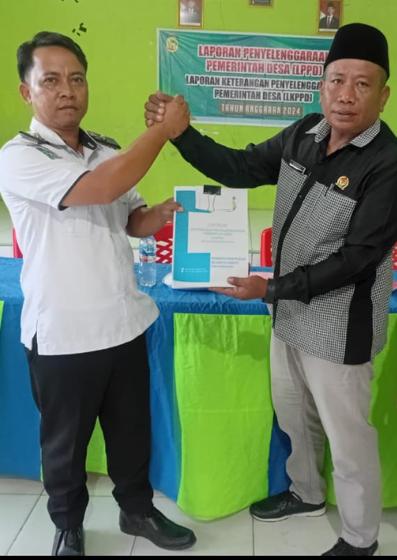 Pemerintah Desa Waetele Sampaikan Laporan LPPD dan LKPPD Tahun 2024