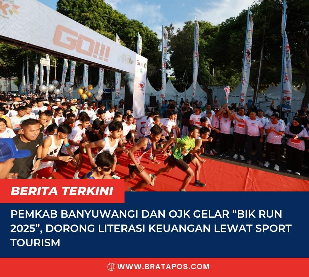 Pemkab Banyuwangi dan OJK Gelar “BIK Run 2025”, Dorong Literasi Keuangan Lewat Sport Tourism