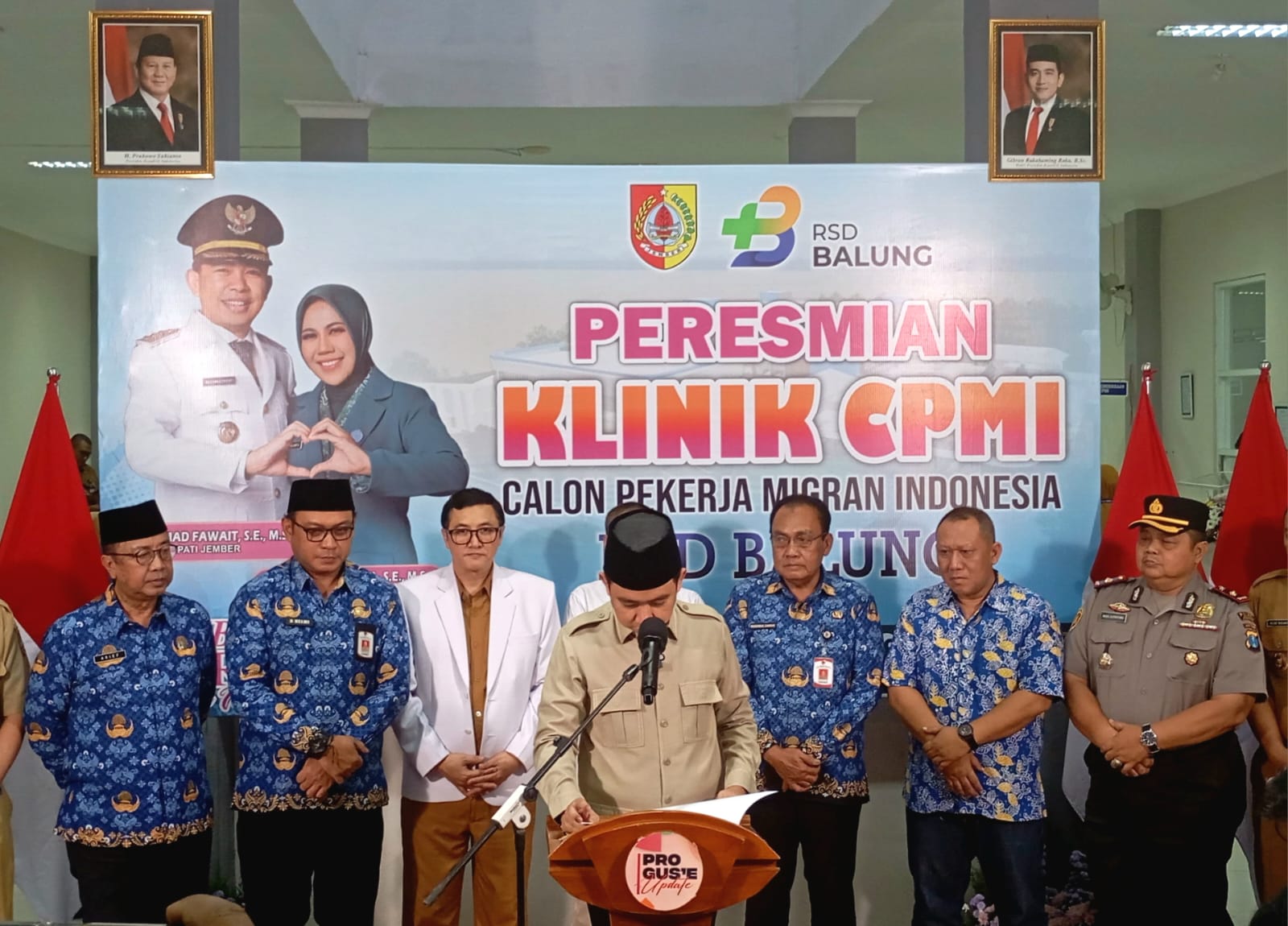 Peresmian Klinik CPMI RSD Balung, Bupati Jember Tetapkan Biaya Pemeriksaan Rp 450.000