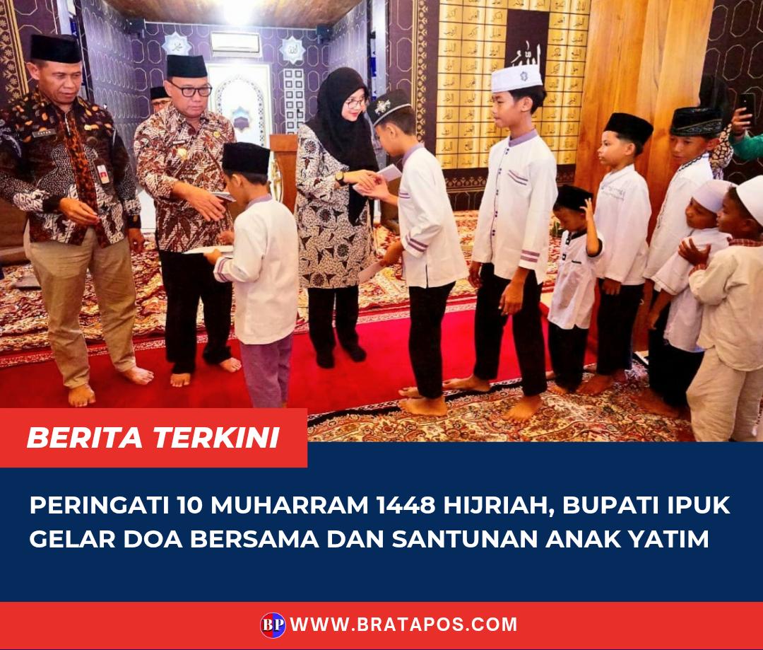 Peringati 10 Muharram 1448 Hijriah, Bupati Ipuk Gelar Doa Bersama dan Santunan Anak Yatim