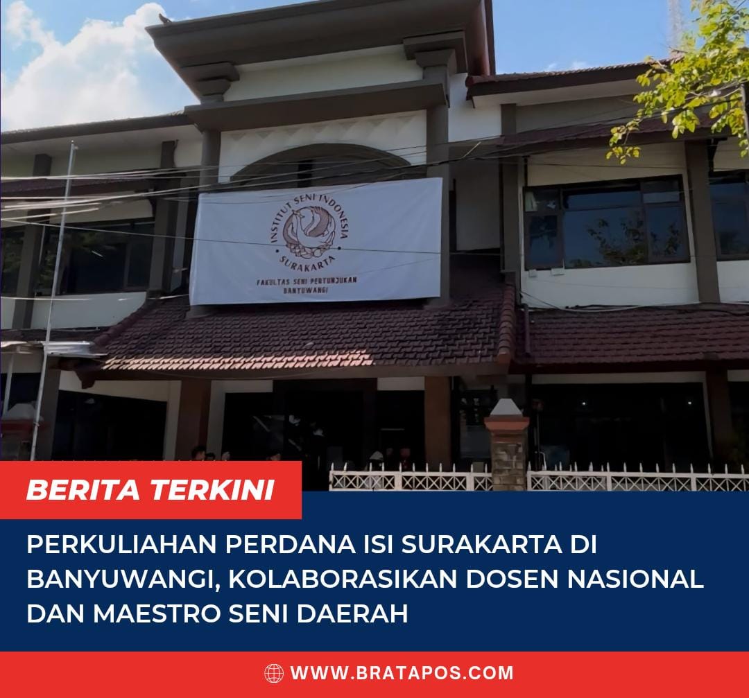 Perkuliahan Perdana ISI Surakarta di Banyuwangi, Kolaborasikan Dosen Nasional dan Maestro Seni Daerah