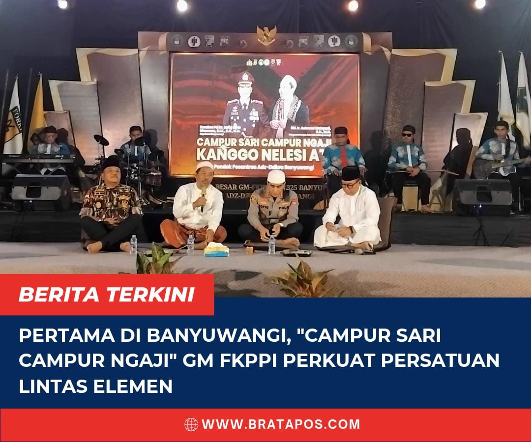Pertama di Banyuwangi, "Campur Sari Campur Ngaji" GM FKPPI Perkuat Persatuan Lintas Elemen