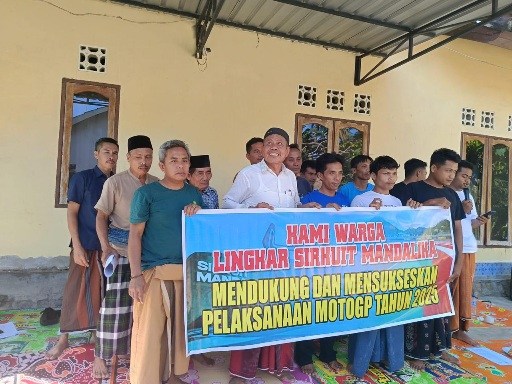 PHRI Lombok Tengah Bersama Warga Lingkar Mandalika Siap Sukseskan MotoGP Mandalika NTB 2025