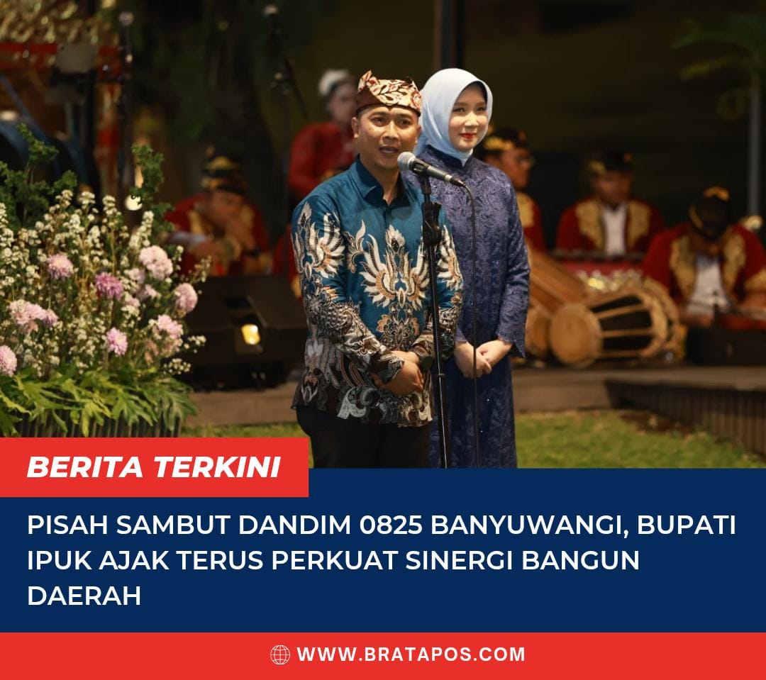 Pisah Sambut Dandim 0825 Banyuwangi, Bupati Ipuk Ajak Terus Perkuat Sinergi Bangun Daerah