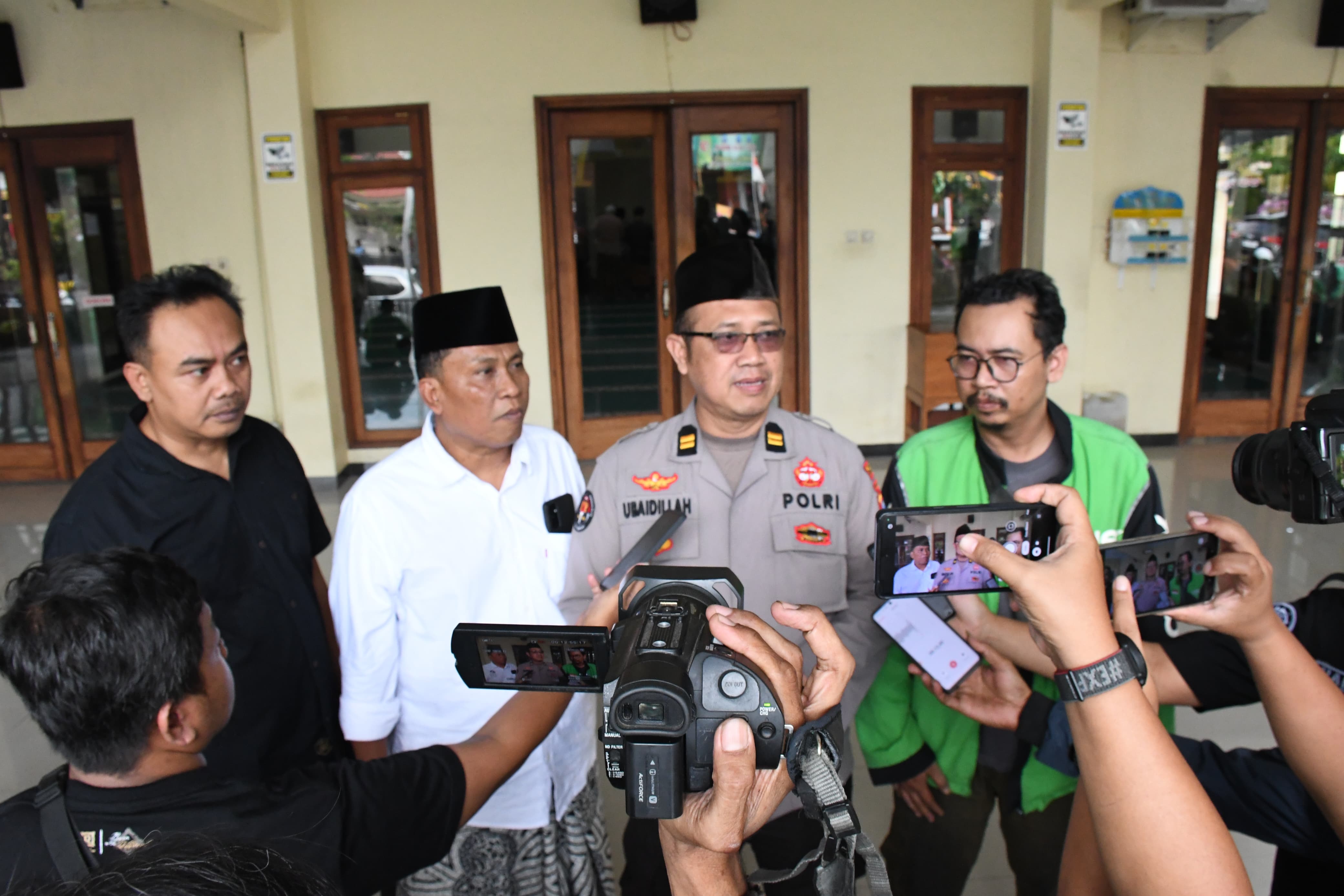 Polres Madiun Kota, Gelar Salat Gaib dan Doa Bersama untuk Driver Ojol Affan Kurniawan
