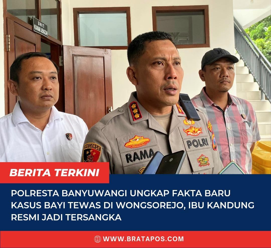 Polresta Banyuwangi Ungkap Fakta Baru Kasus Bayi Tewas di Wongsorejo, Ibu Kandung Resmi Jadi Tersangka