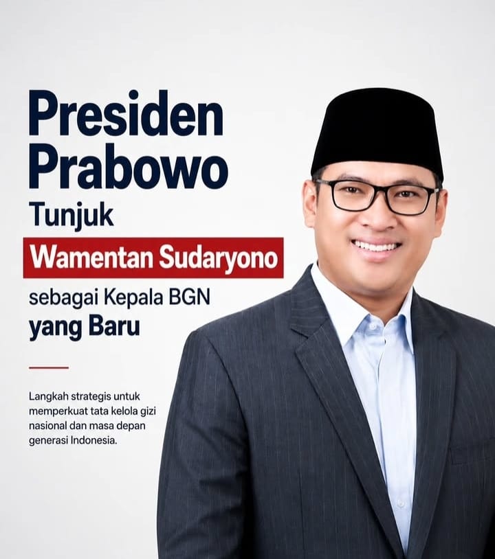 Presiden Prabowo Lantik Sudaryono Jadi Kepala Badan Gizi Nasional Hari Ini