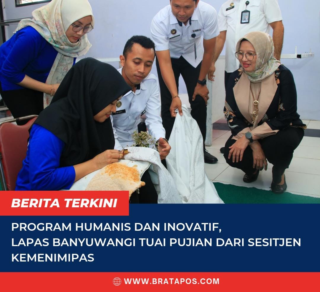 Program Humanis dan Inovatif, Lapas Banyuwangi Tuai Pujian dari Sesitjen Kemenimipas