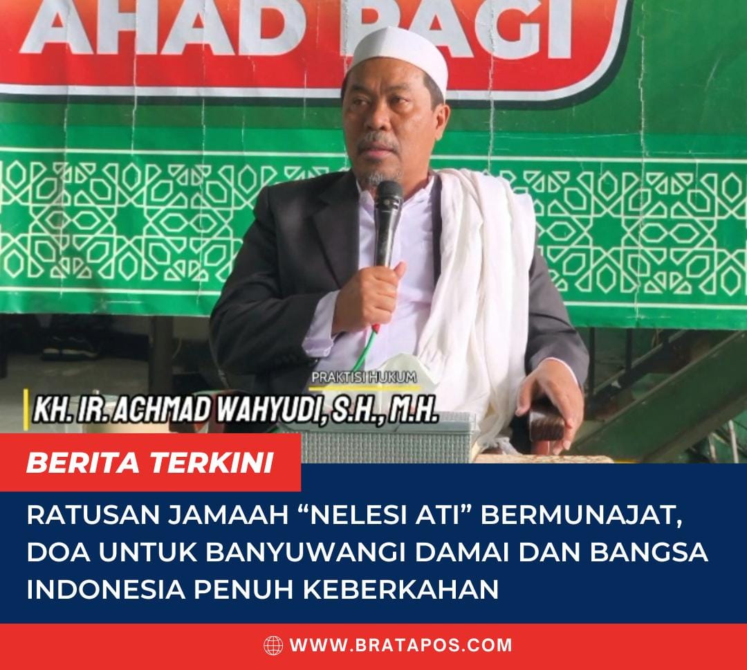 Ratusan Jamaah “Nelesi Ati” Bermunajat, Doa untuk Banyuwangi Damai dan Bangsa Indonesia Penuh Keberkahan