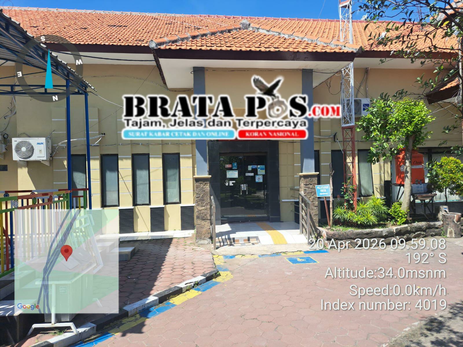 Rehab Gedung Kantor Kecamatan Porong Pengadaan Di Batalkan, Anehnya Pekerjaan Sudah Selesai