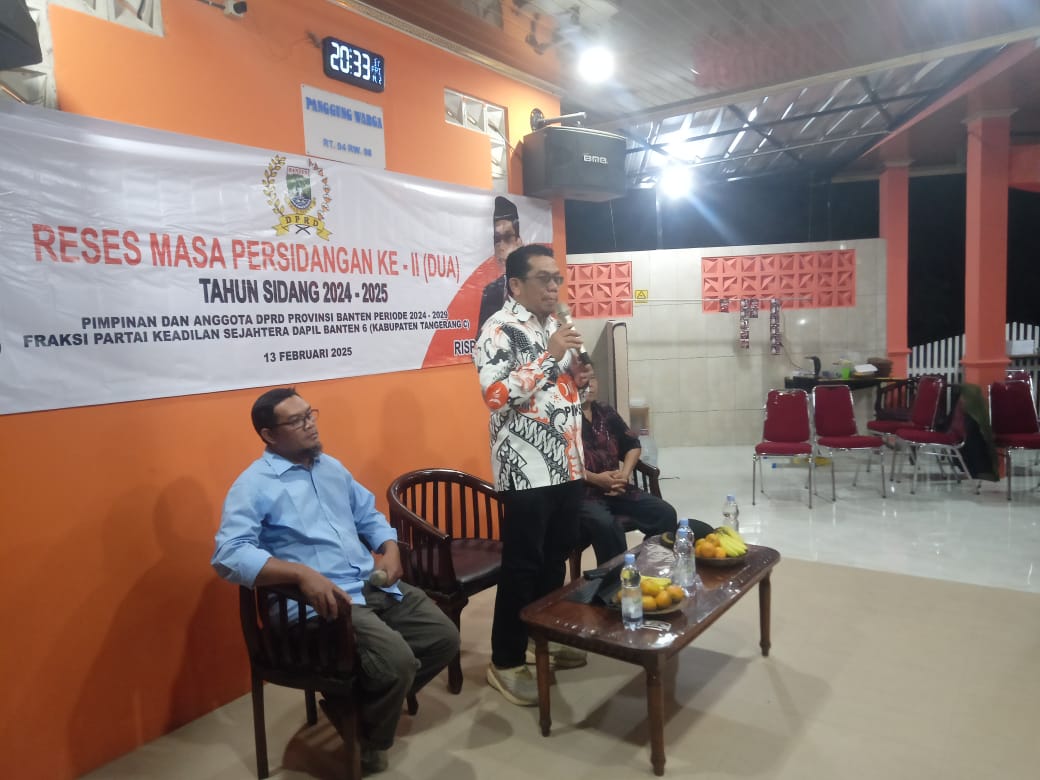 Reses Masa Persidangan Ke II ( Dua ) Rispanel Arya Serap  Aspirasi Warga