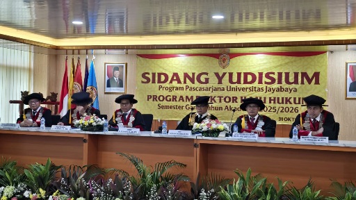 Resmi Sandang Gelar Doktor Ilmu Hukum Dari Universitas Jayabaya Oking Ganda Miharja Sangat Bersyukur & Bahagia