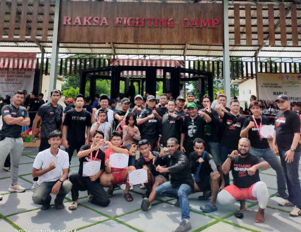 Sabet 3 Emas, Atlet BFC Kota Madiun Unjuk Gigi di Kejuaraan IBCA MMA Jatim