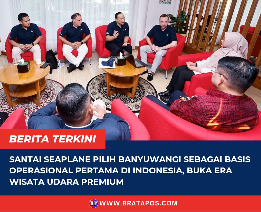 Santai Seaplane Pilih Banyuwangi sebagai Basis Operasional Pertama di Indonesia, Buka Era Wisata Udara Premium