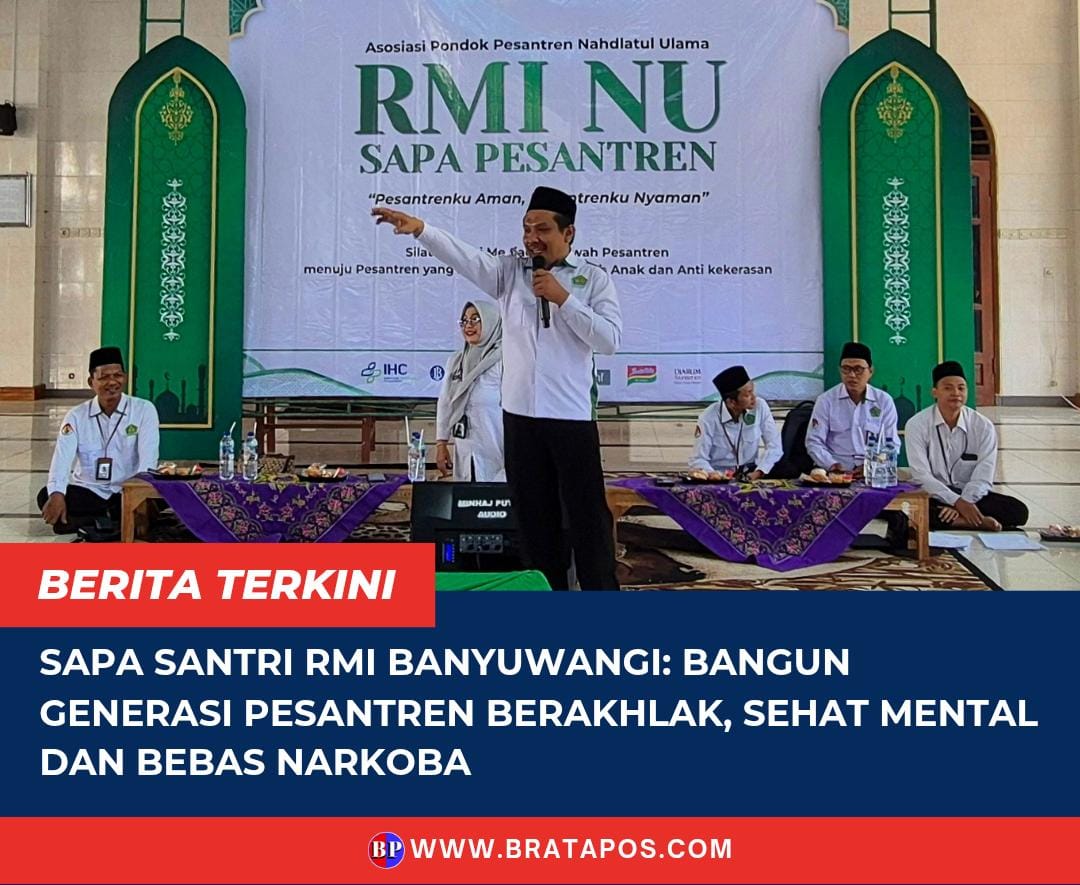 Sapa Santri RMI Banyuwangi: Bangun Generasi Pesantren Berakhlak, Sehat Mental dan Bebas Narkoba