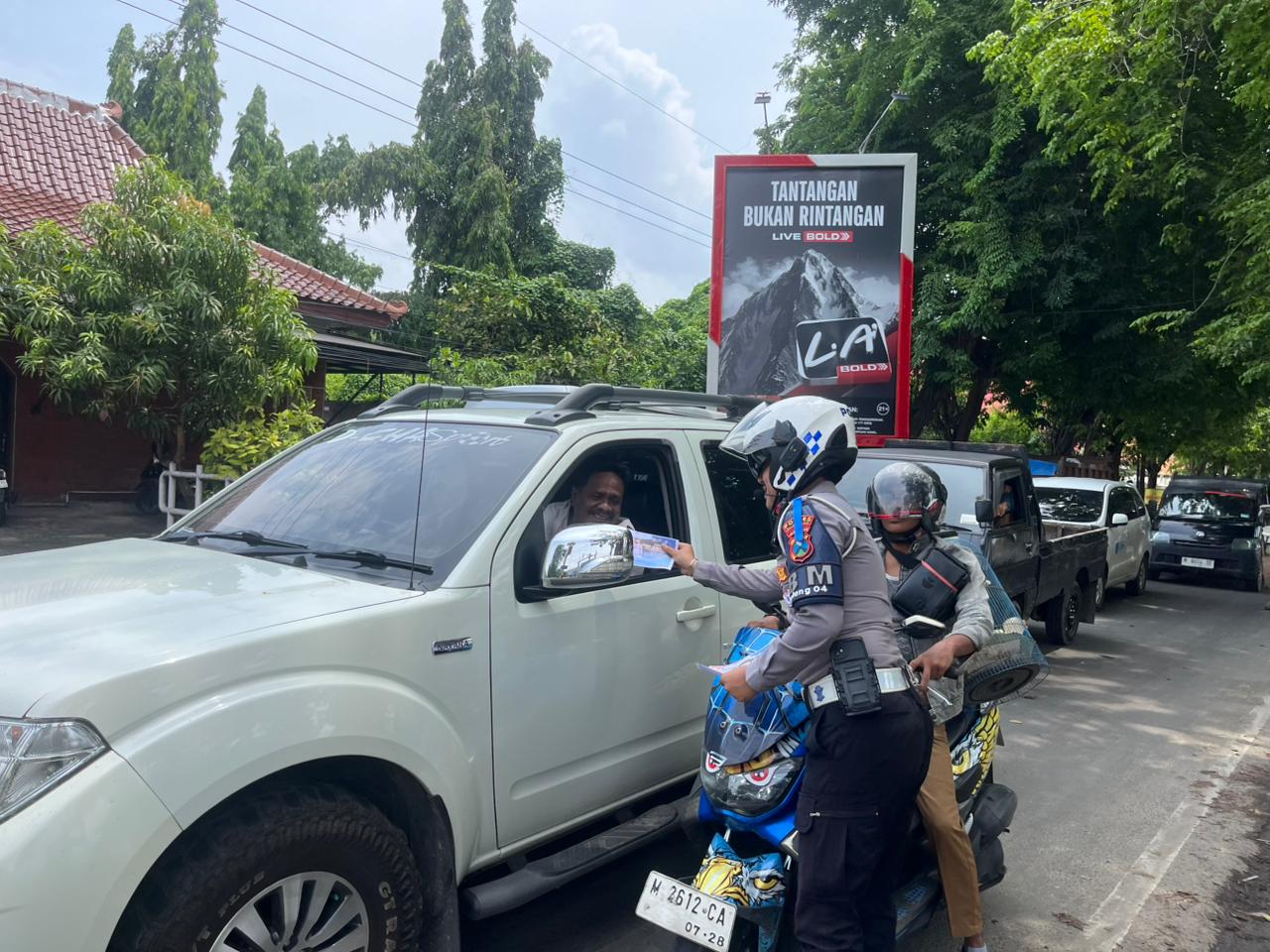 Satlantas Polres Sumenep Gelar Sosialisasi Ops Zebra 2025 Bagi Pengguna Jalan