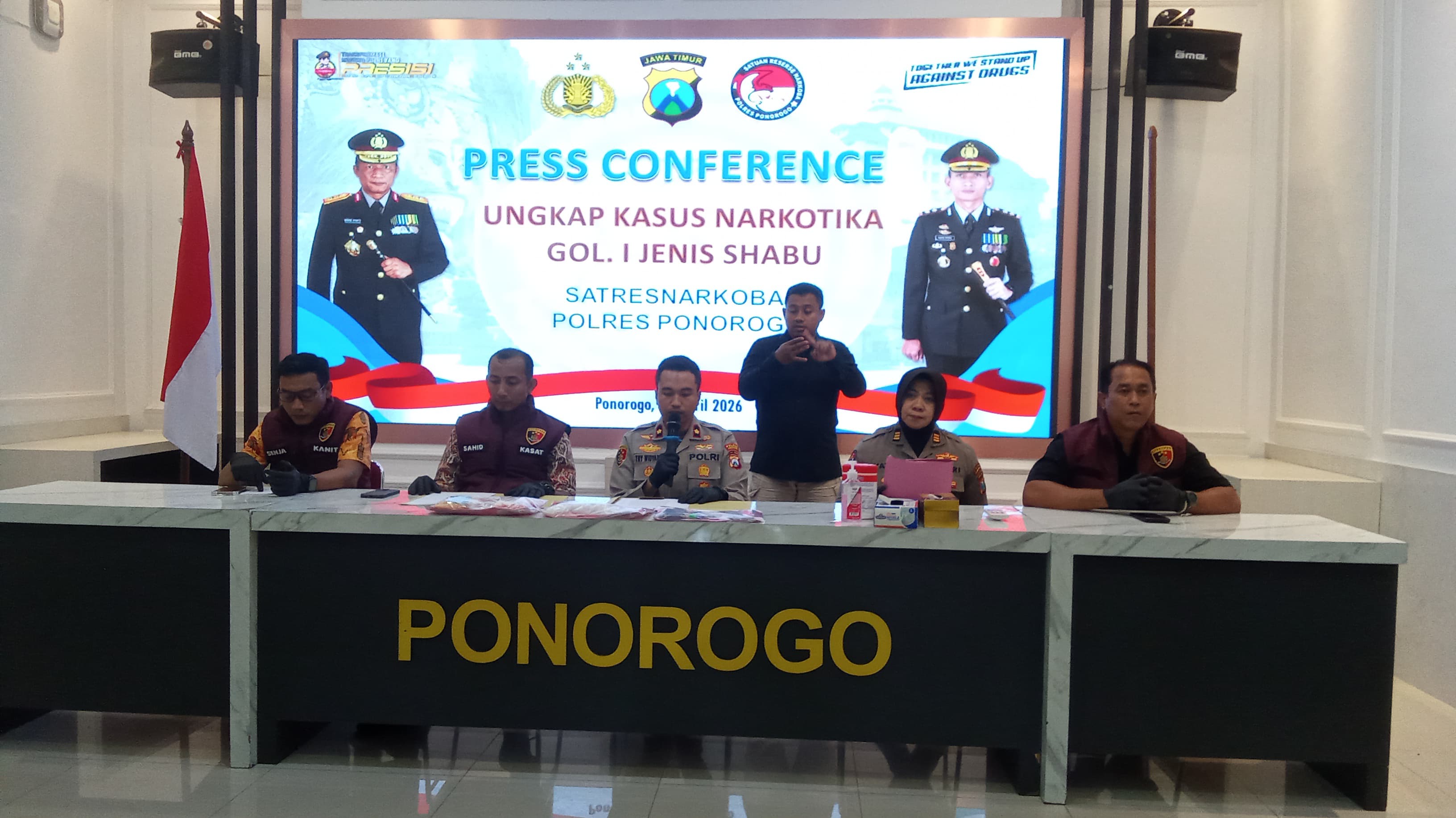 Satresnarkoba Polres Ponorogo Ringkus Bandar Sabu, Amankan 301,37 Gram Sabu