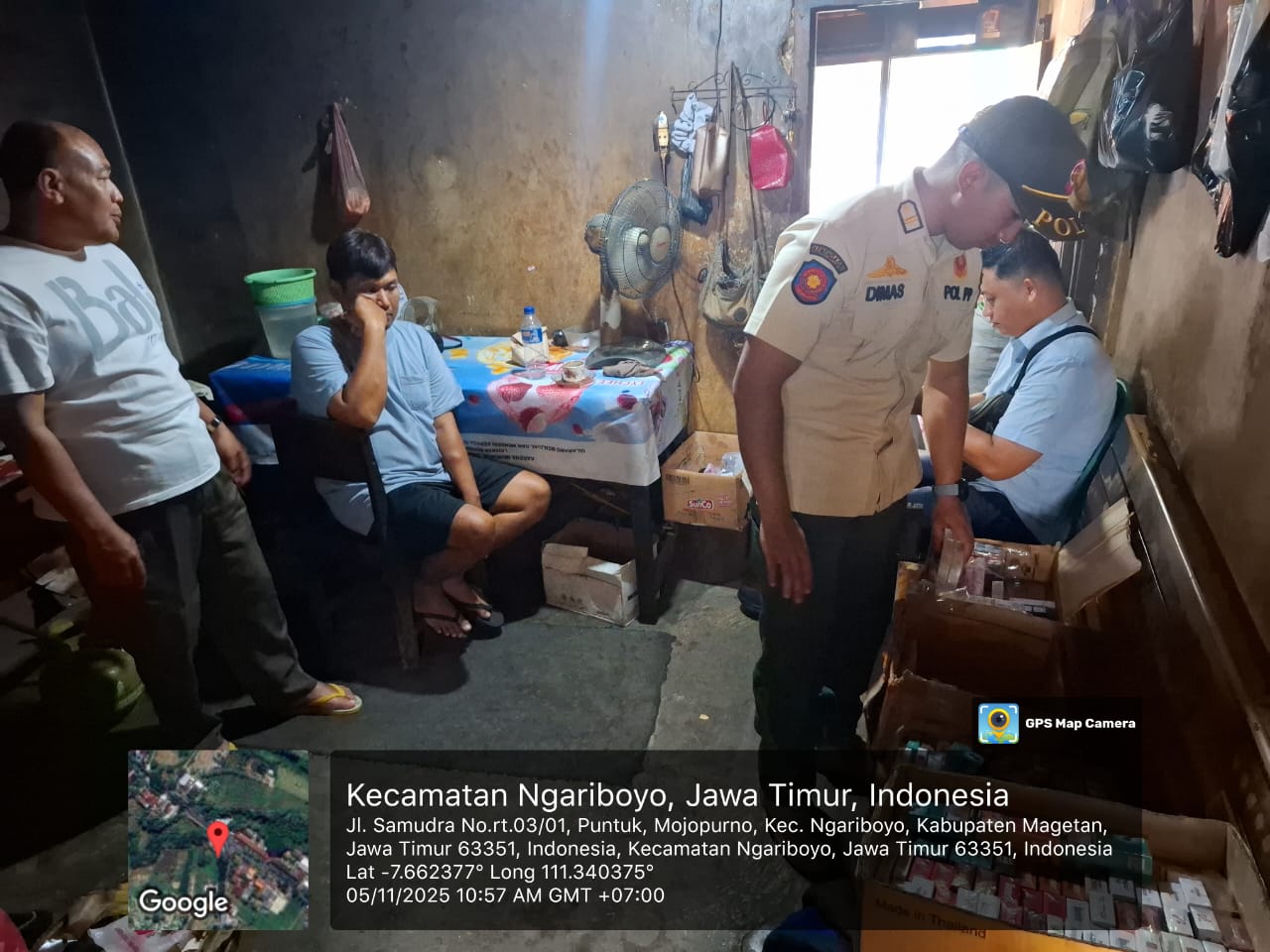 Satuan Polisi Pamong Praja dan Pemadam Kebakaran, Kabupaten Magetan, Operasi Bersama Pemberantasan Barang Kena Cukai (BKC) Ilegal,