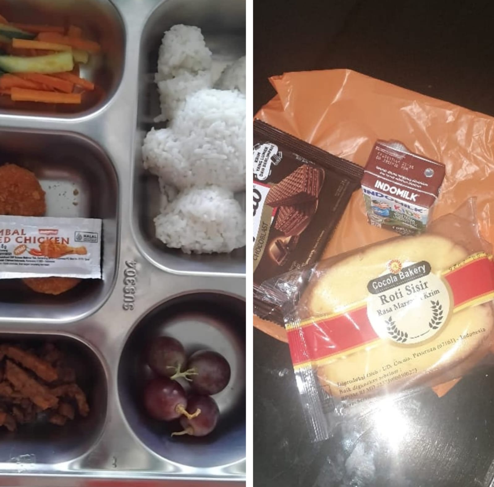 Sejumlah Guru Kembali Protes Menu MBG Yang Disajikan SPPG Pakamban Laok 2 Sumenep