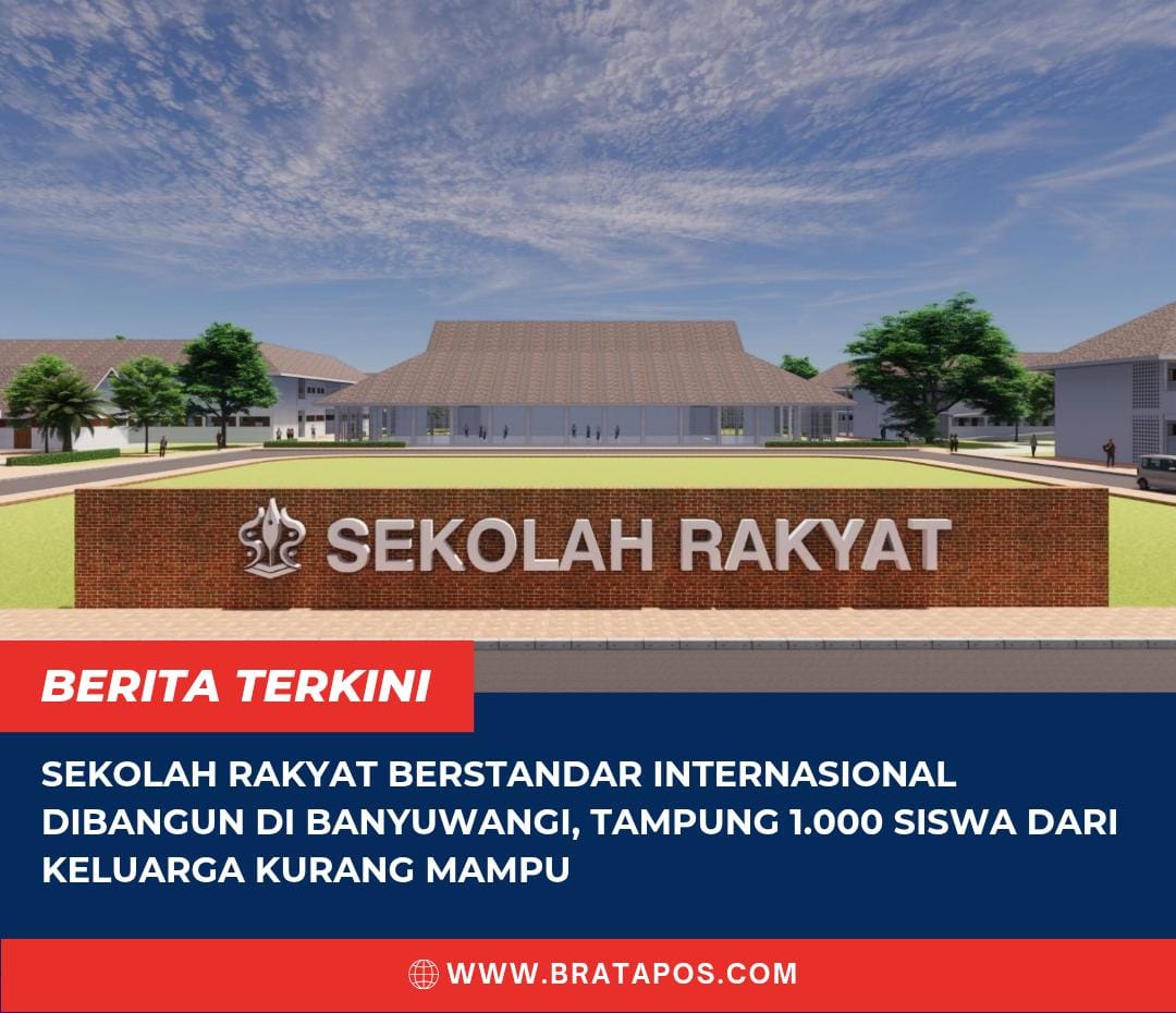 Sekolah Rakyat Berstandar Internasional Dibangun di Banyuwangi, Tampung 1.000 Siswa dari Keluarga Kurang Mampu