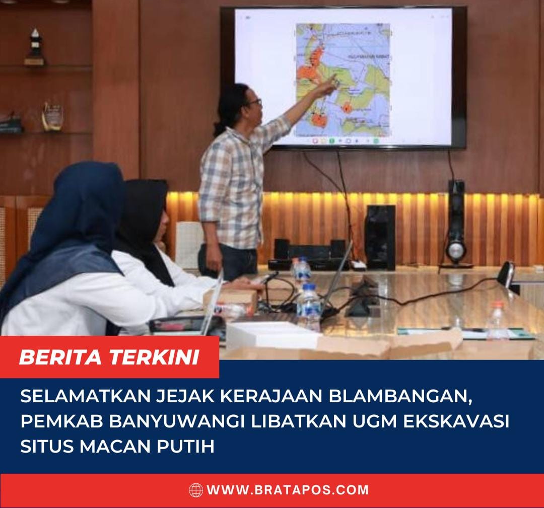 Selamatkan Jejak Kerajaan Blambangan, Pemkab Banyuwangi Libatkan UGM Ekskavasi Situs Macan Putih