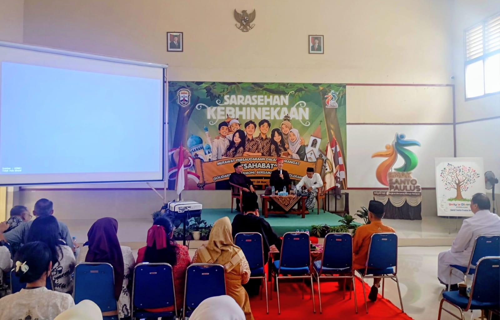 Semangat SAHABAT Menguatkan Kebinekaan: Puluhan Tokoh Lintas Agama dan Ulama Berkumpul di SMA Santo Paulus Jember