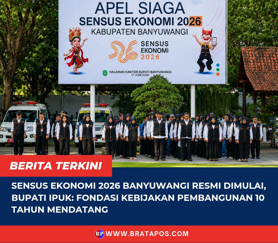 Sensus Ekonomi 2026 Banyuwangi Resmi Dimulai, Bupati Ipuk: Fondasi Kebijakan Pembangunan 10 Tahun Mendatang