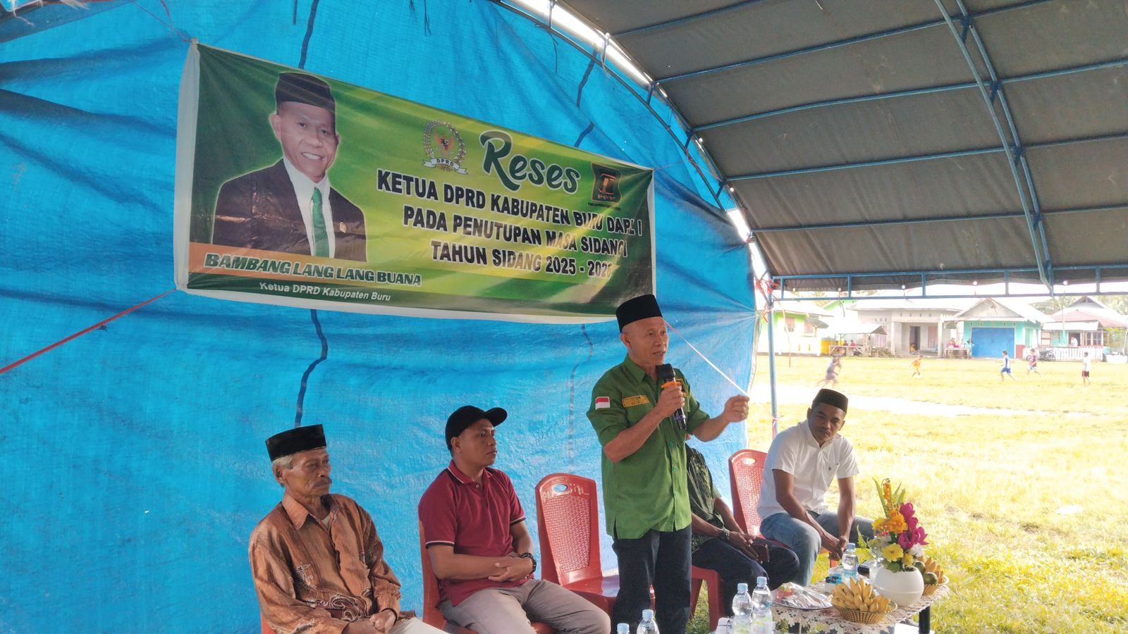 Serap Aspirasi Masyarakat’Ketua DPRD Buru Reses Di Desa Jamilu