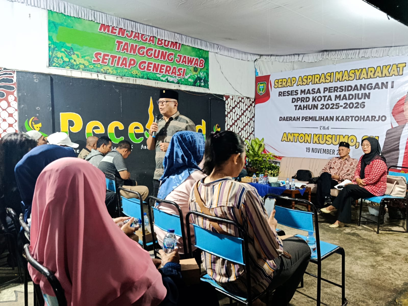 Serap Aspirasi Warga, Anton Kusumo Dorong Penguatan Infrastruktur Serta Pengawasan