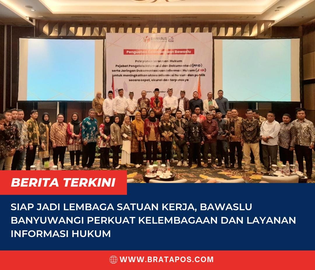 Siap Jadi Lembaga Satuan Kerja, Bawaslu Banyuwangi Perkuat Kelembagaan dan Layanan Informasi Hukum