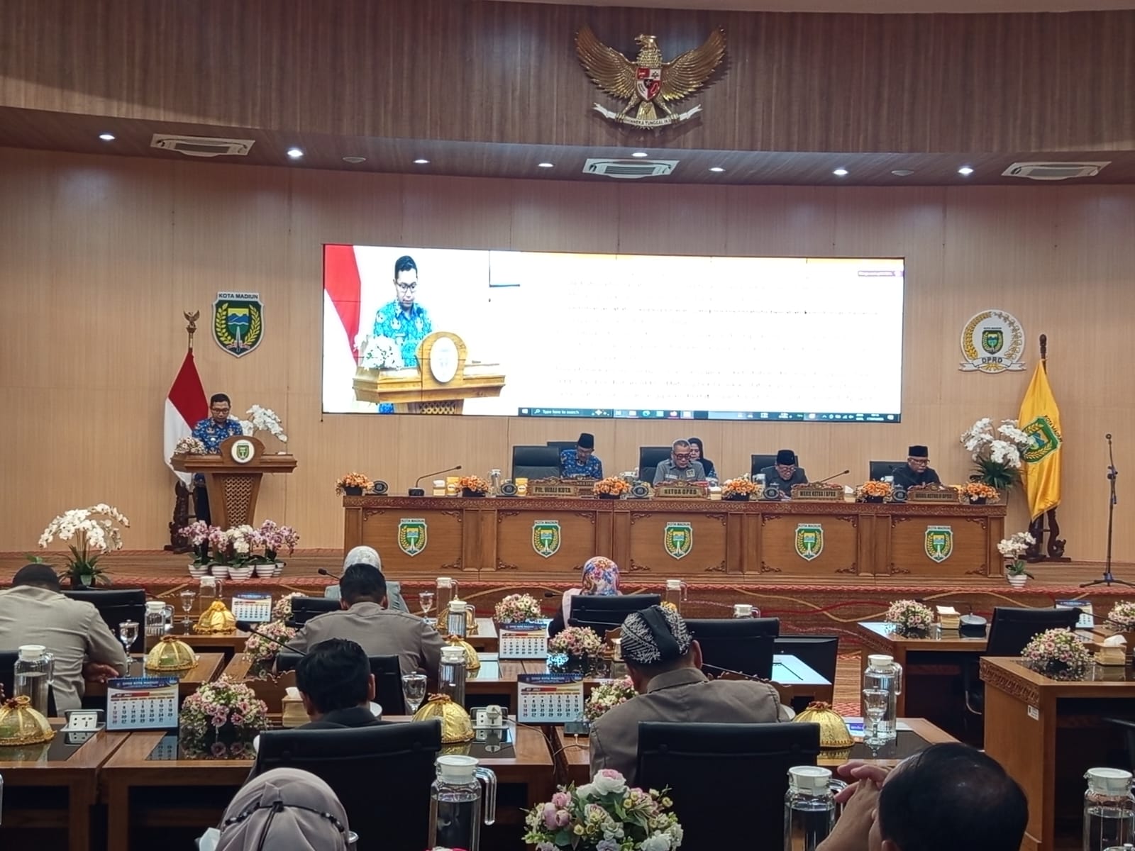SILPA Rp154,7 Miliar dan Opini WDP, Jadi Sorotan DPRD Kota Madiun dalam Rapat Paripurna