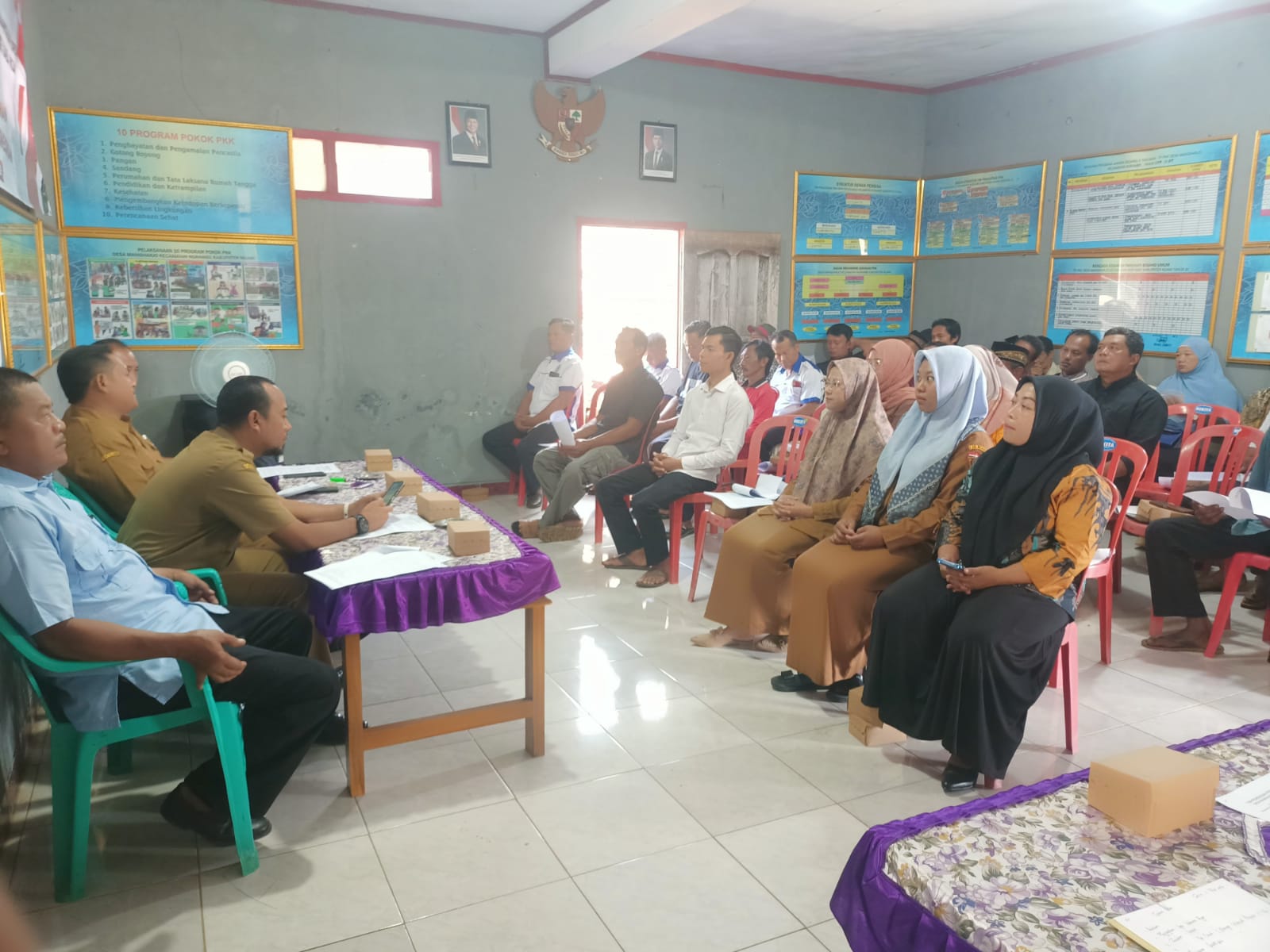 Sosialisasi Penjaringan Perangkat Desa Manisharjo Berjalan Kondusif