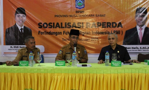 Sosialisasi Raperda bersama Komisi V DPRD: Perlindungan Pekerjaan Migran Indonesia di NTB
