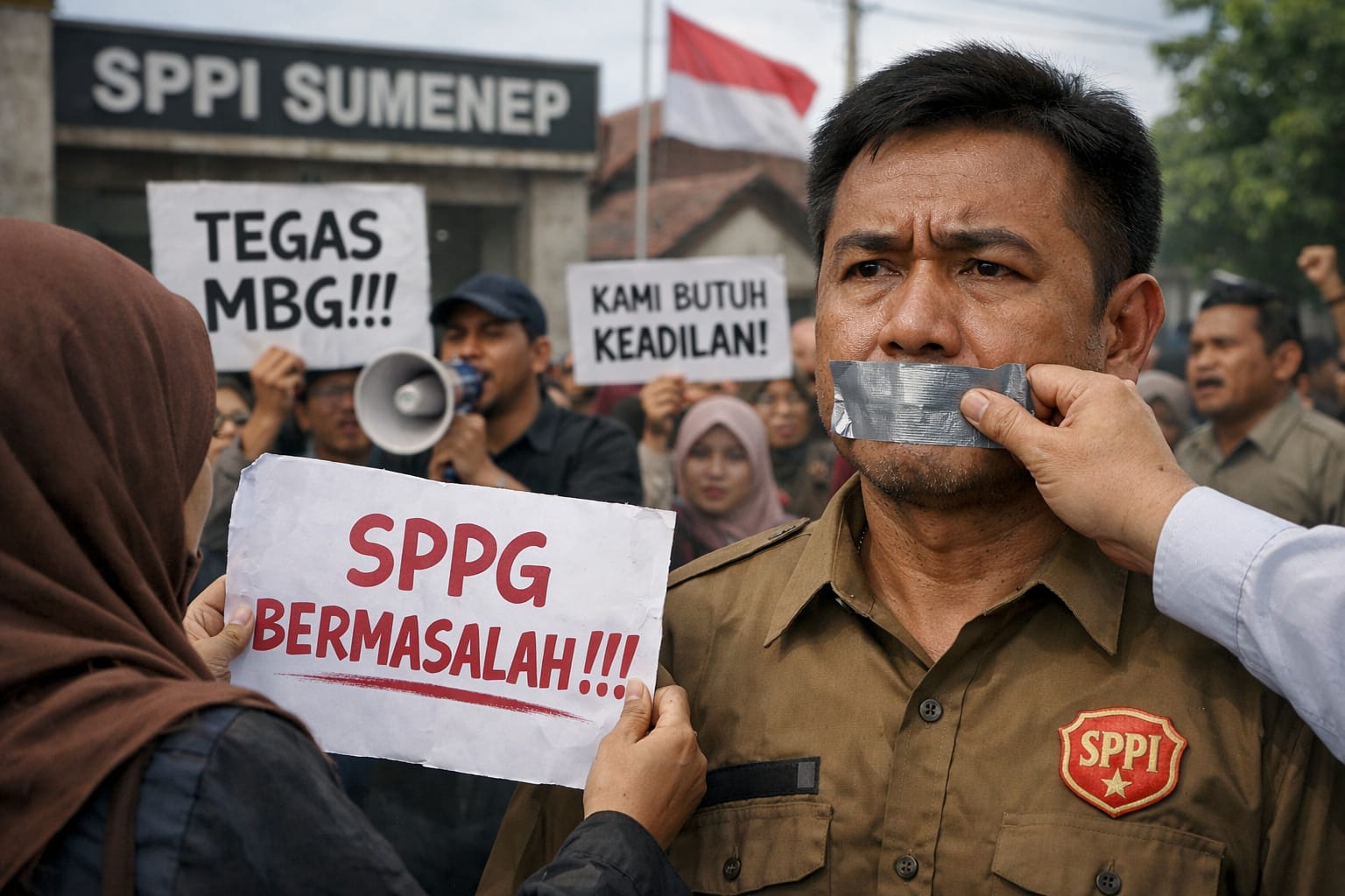 SPPG Bermasalah, Kritik Dibungkam: SPPI Sumenep Dinilai Tak Serius Tangani MBG