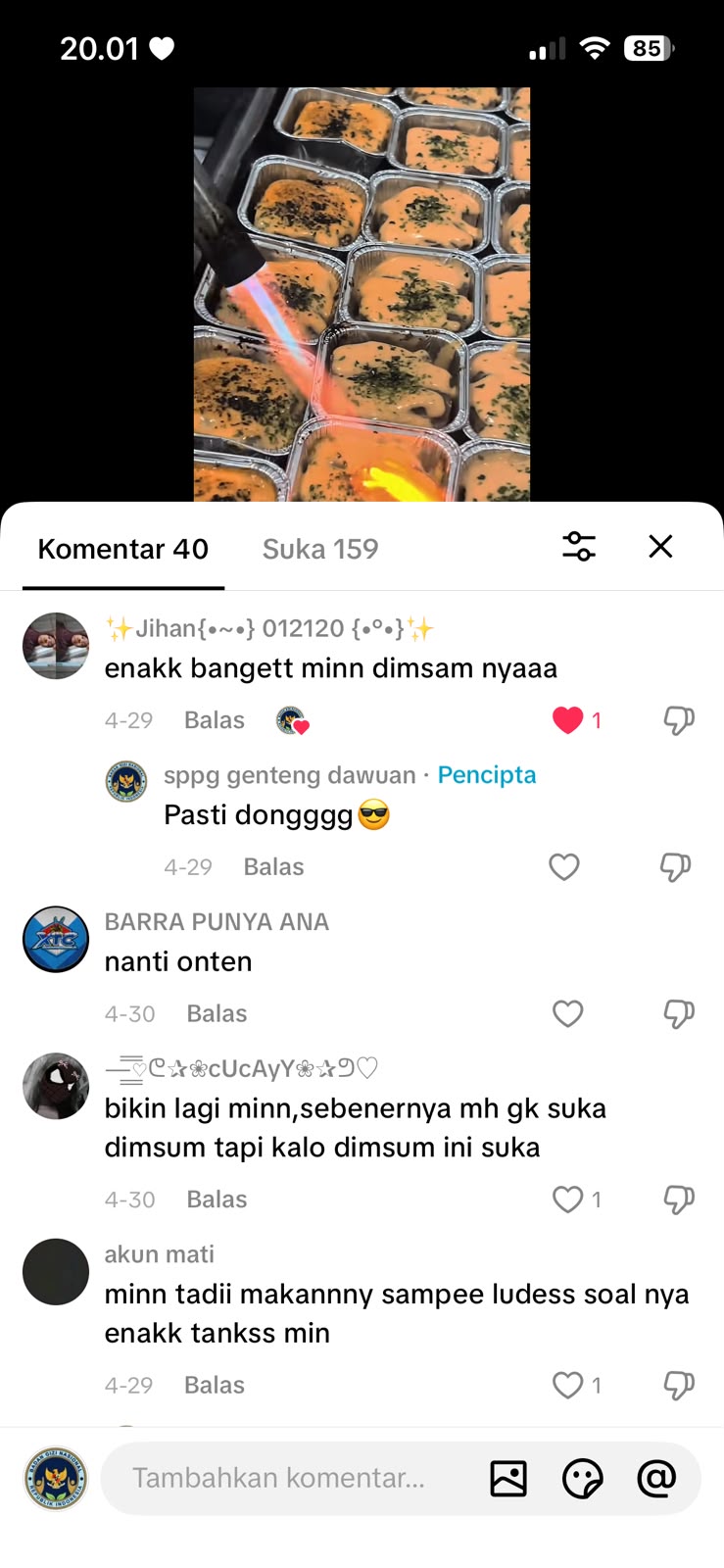 SPPG Dawuan-Genteng Majalengka: Sajikan Dimsum Mentai hingga Rendang, Menu Favorit yang Penuh Gizi