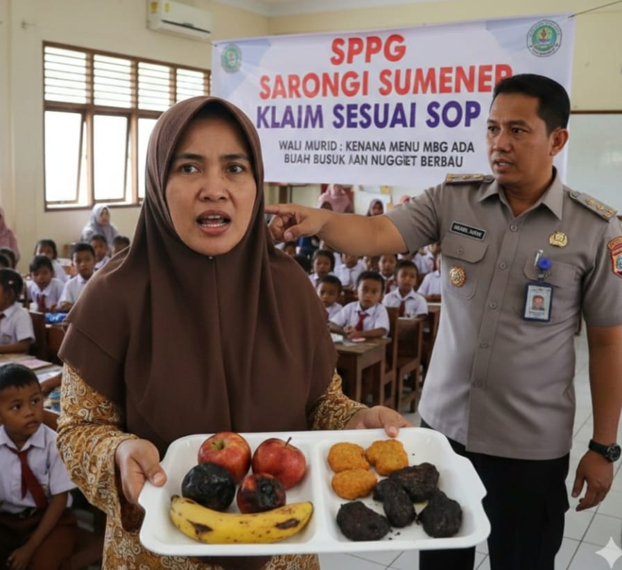 SPPG Saronggi Sumenep Klaim Sesuai SOP, Wali Murid: Kenapa Menu MBG Ada Buah Busuk dan Nugget Berbau