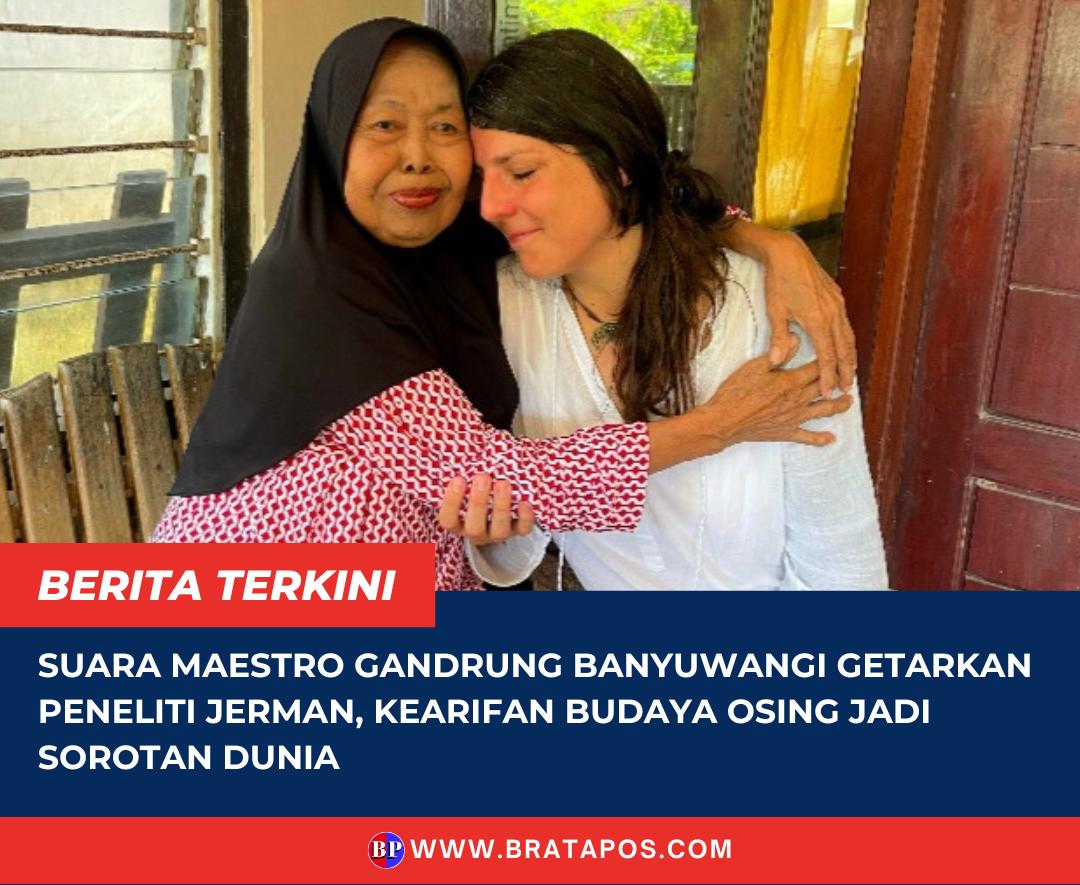 Suara Maestro Gandrung Banyuwangi Getarkan Peneliti Jerman, Kearifan Budaya Osing Jadi Sorotan Dunia