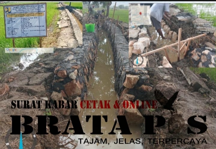 Terkesan Asal Jadi Proyek P3-TGAI Desa Majangan/Jrengik Beranggapan Sudah Sesuai Dengan Teknik