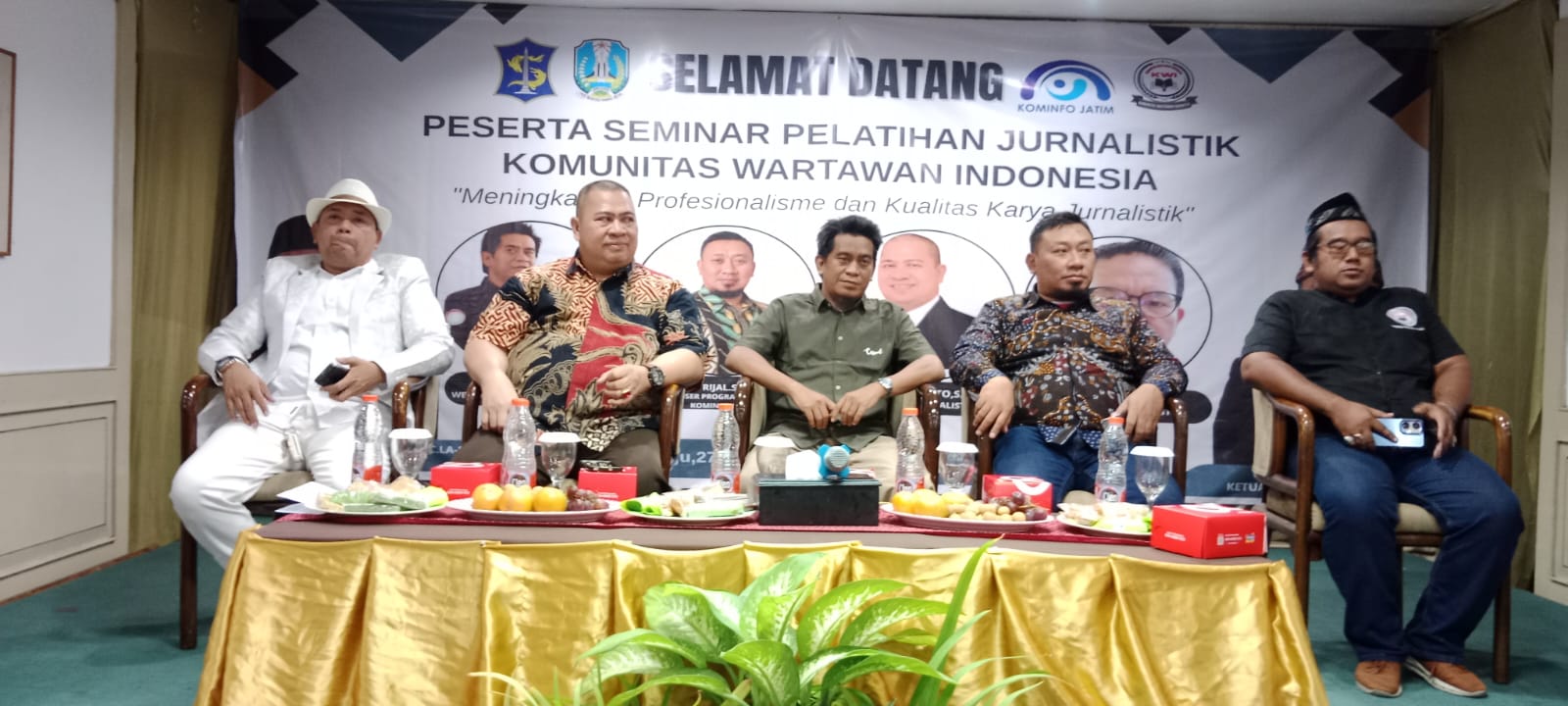 Tingkatkan Profesionalisme, KWI Gelar Seminar Pelatihan Jurnalistik Komunitas Wartawan Indonesia