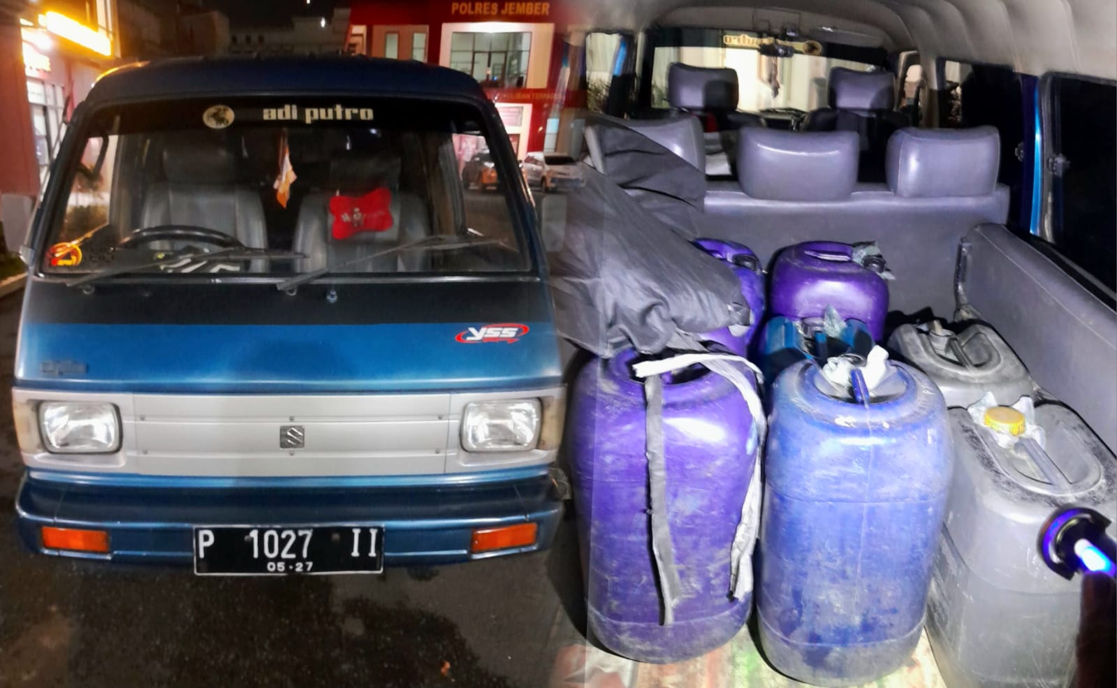 Tipidter Polres Jember Bongkar Dugaan Penimbunan BBM Subsidi, 8 Jerigen Pertalite Disita