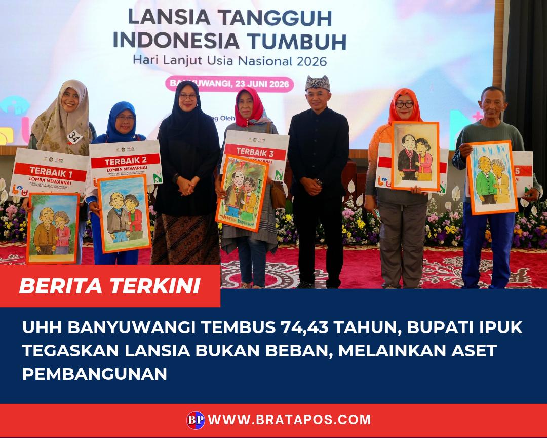 UHH Banyuwangi Tembus 74,43 Tahun, Bupati Ipuk Tegaskan Lansia Bukan Beban, Melainkan Aset Pembangunan