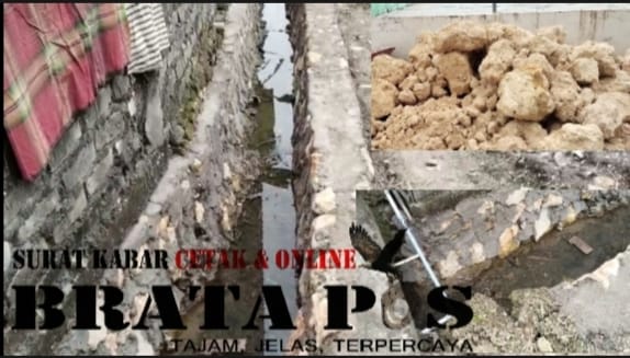 Utamakan Keuntungan Pekerjaan Saluran Irigasi Hippa Desa Plakaran Terlihat Sembrono