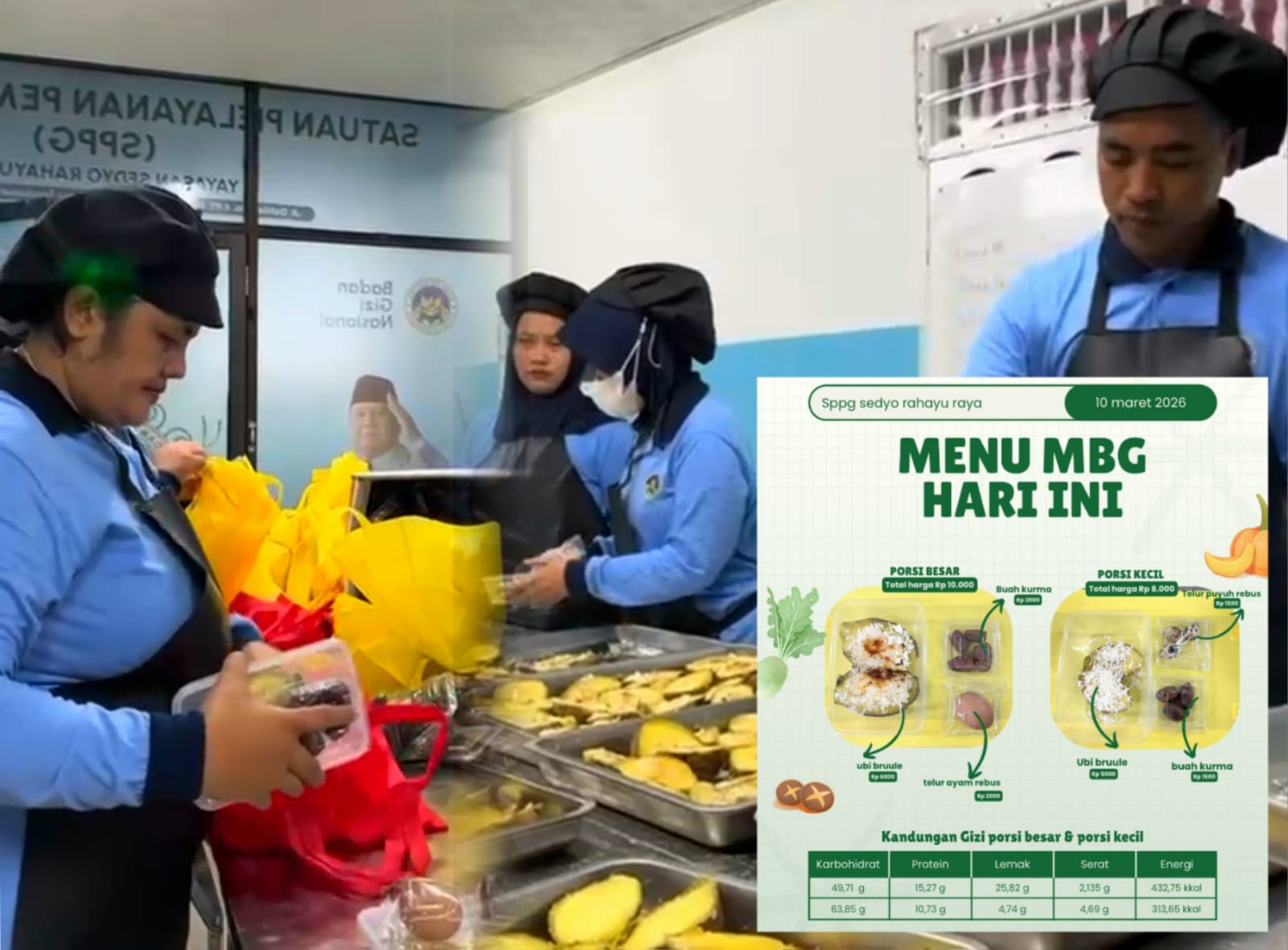Viral Tuduhan Kurma Berulat di Menu MBG Tempursari, Kepala SPPG Sedyo Rahayu Raya Tegaskan Itu Hoaks