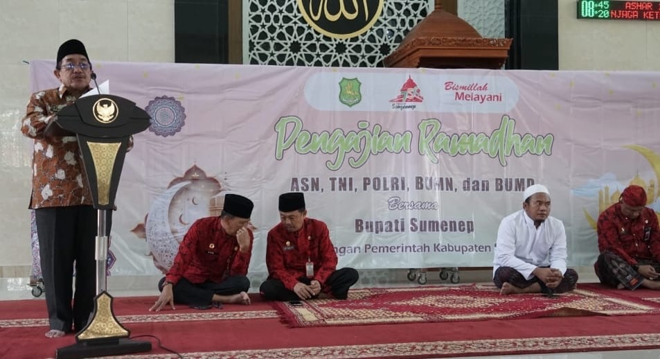 Wabub Sumenep Minta ASN Jangan Melalaikan Kewajiban Selama Ramadhan
