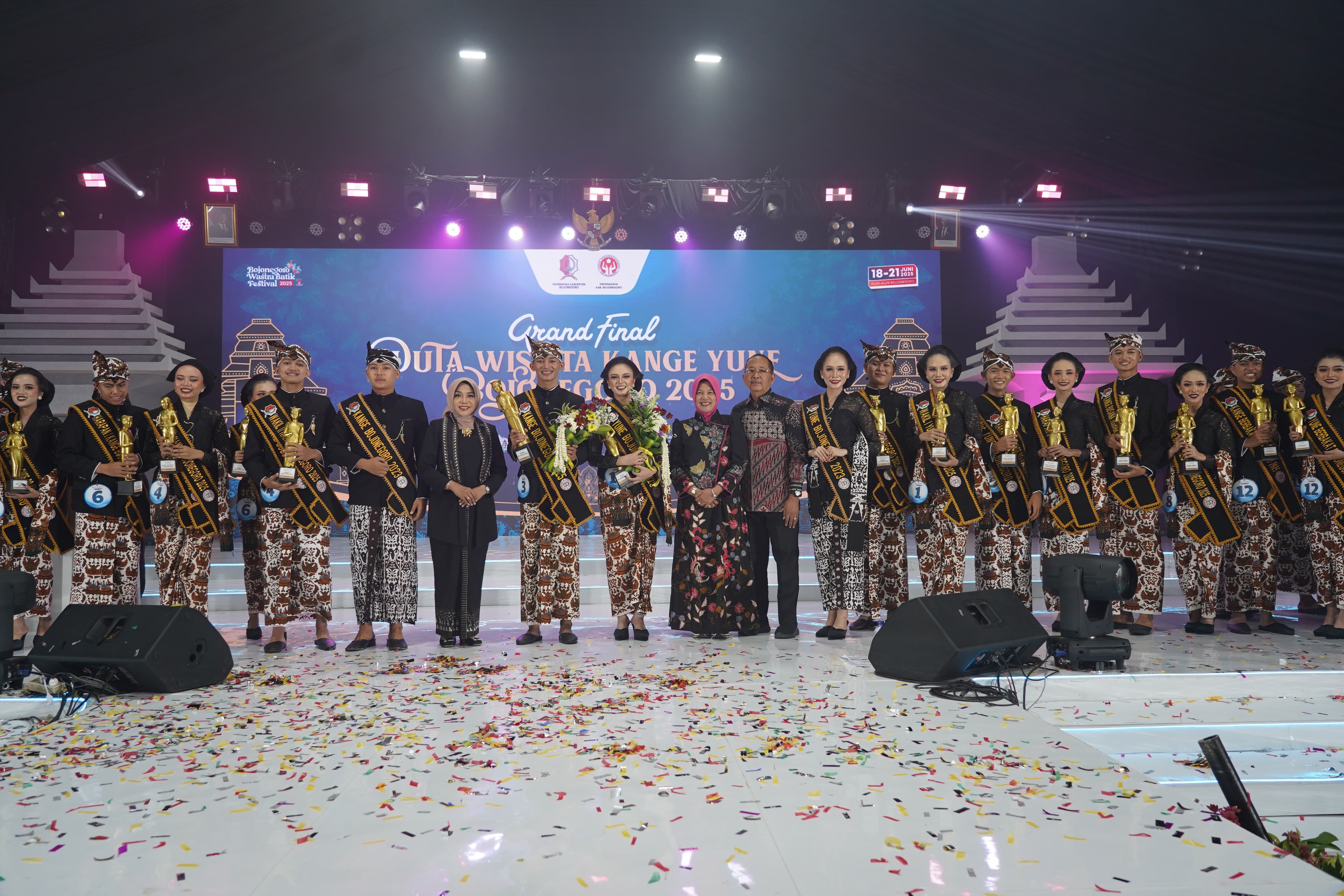 Wabup Bojonegoro tekankan Duta Wisata Kange Yune 2025,sebagai Pimpinan dan Tauladan.