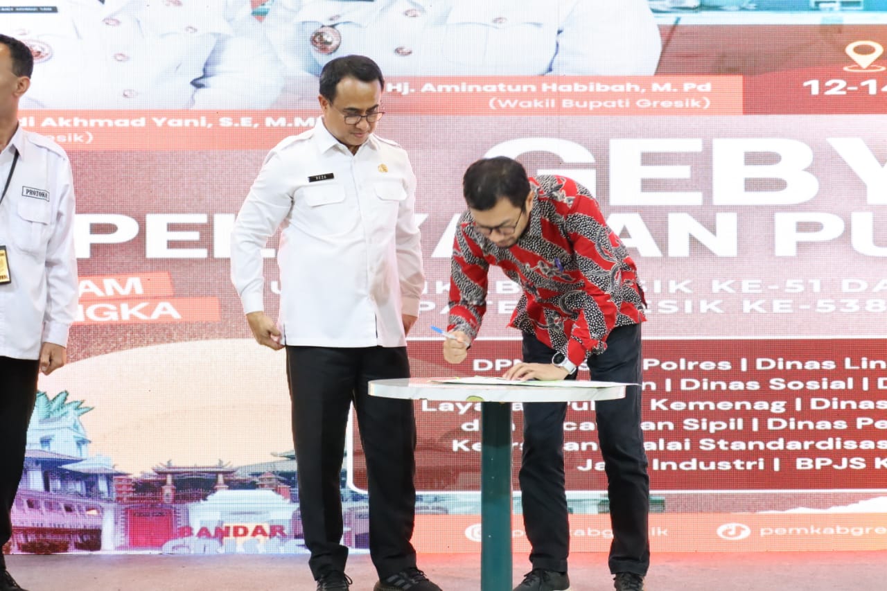 Wakil Bupati Gresik, Sebut Gebyar Pelayanan Publik Permudah Akselerasi Dunia Usaha