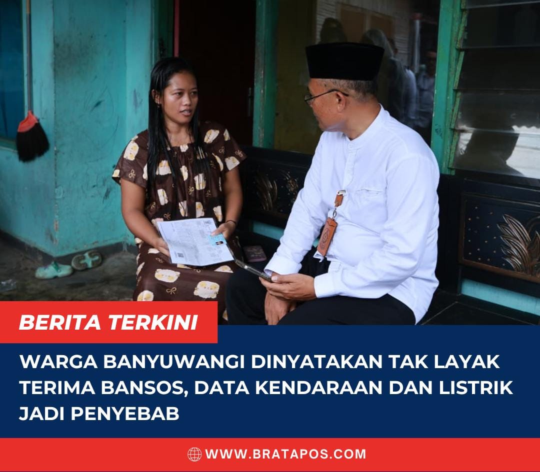 Warga Banyuwangi Dinyatakan Tak Layak Terima Bansos, Data Kendaraan dan Listrik Jadi Penyebab